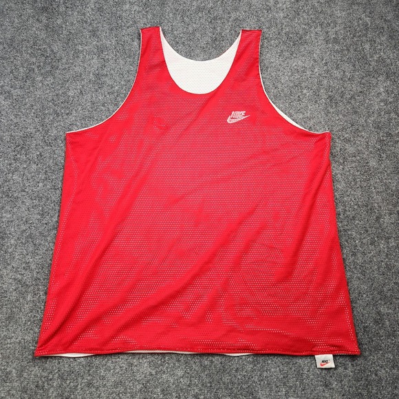 Vintage Nike Reversible Mesh Tank Top Mens 2XL Basketball Jersey 90s - Picture 1 of 10